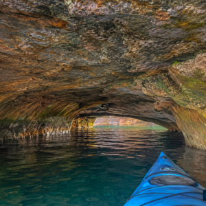 Chequamegon Bay Sea Caves Kayak Tour